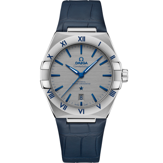Omega Constellation 39 mm Grey Dial Stainless Steel Strap 131.13.39.20.06.002
