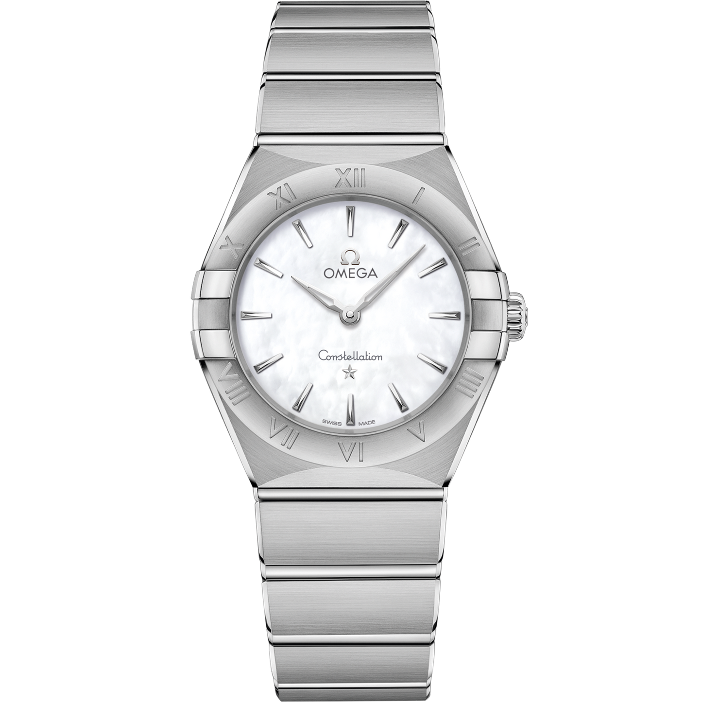 Omega Constellation 28 mm White Dial Stainless Steel Bracelet 131.10.28.60.05.001