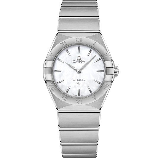 Omega Constellation 28 mm White Dial Stainless Steel Bracelet 131.10.28.60.05.001
