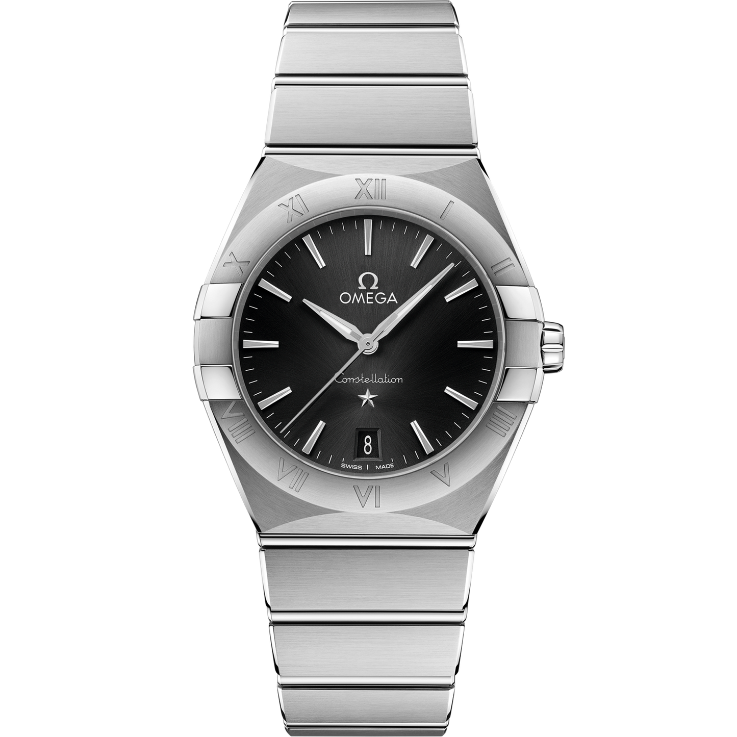 Omega Constellation 36 mm Black Dial Stainless Steel Bracelet 131.10.36.60.01.001