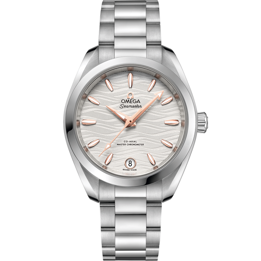 Omega Seamaster Aqua Terra 150M 34 mm Silver Dial Stainless Steel Bracelet 220.10.34.20.02.001