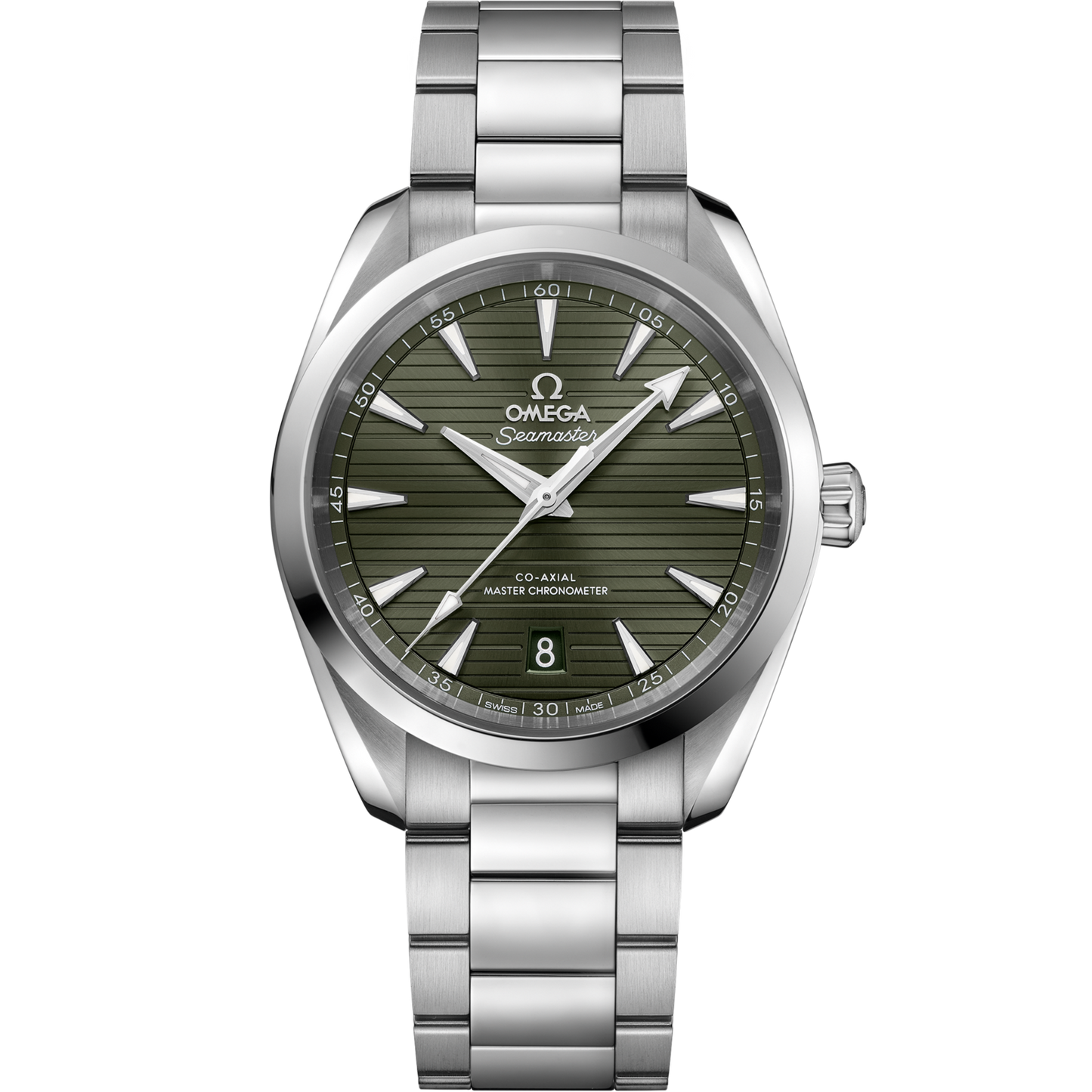 Omega Seamaster Aqua Terra 38 mm Green Dial Stainless Steel Bracelet 220.10.38.20.10.003