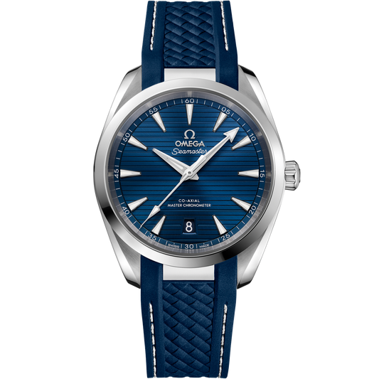Omega Seamaster Aqua Terra 38 mm Blue Dial Stainless Steel Strap 220.12.38.20.03.001
