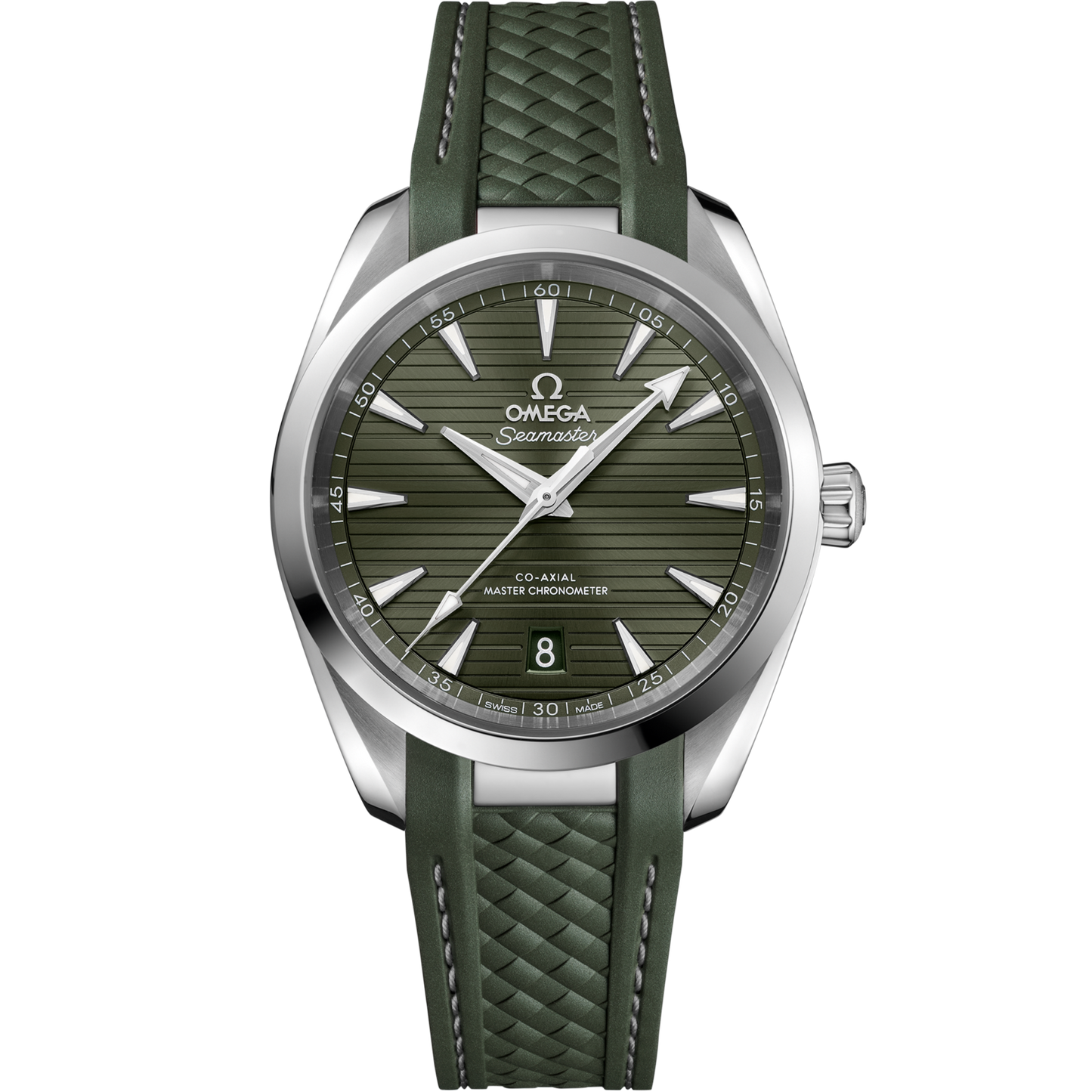 Omega Seamaster Aqua Terra 38 mm Green Dial Stainless Steel Bracelet 220.12.38.20.10.001