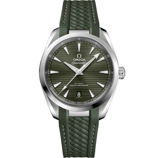 Omega Seamaster Aqua Terra 38 mm Green Dial Stainless Steel Bracelet 220.12.38.20.10.001