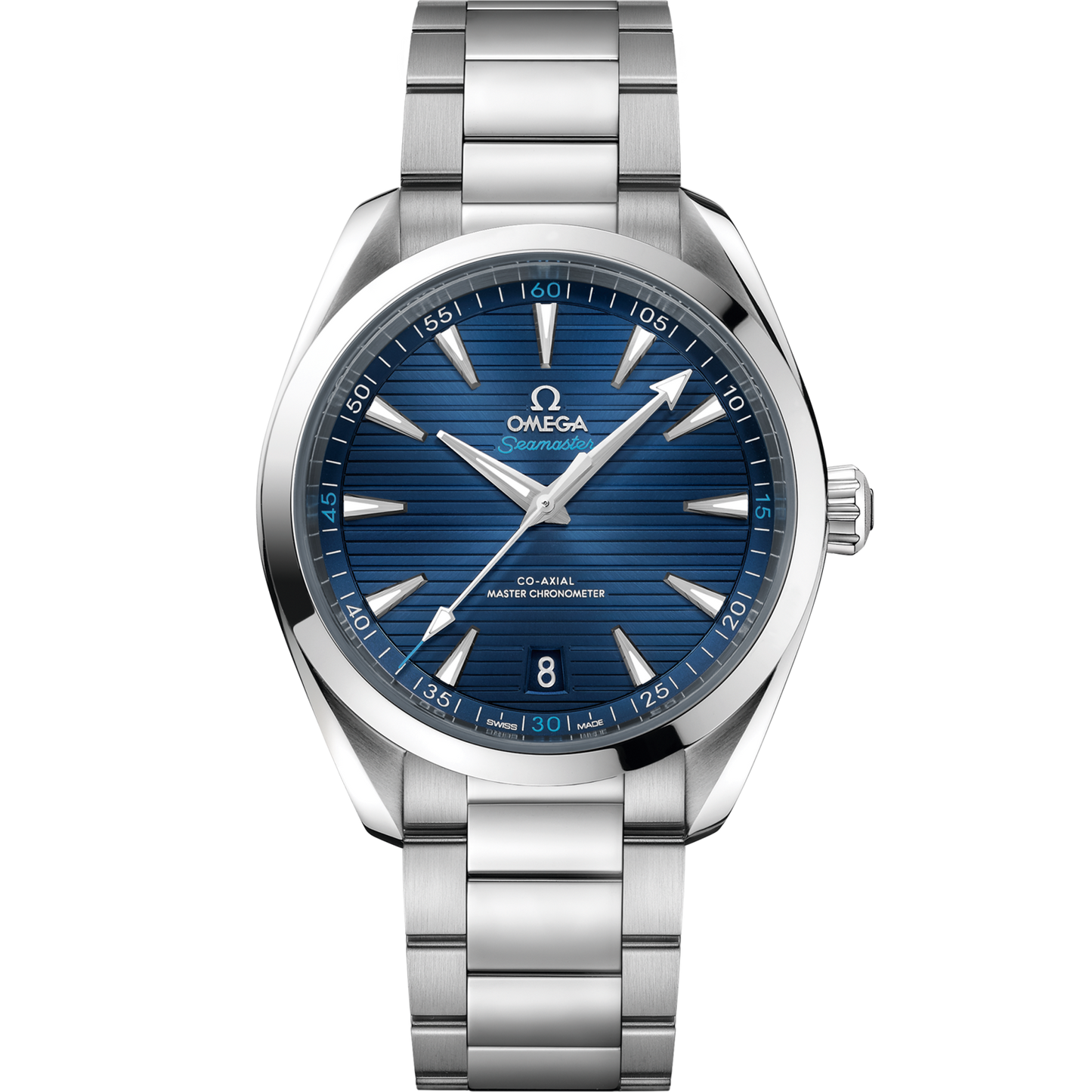 OMEGA Seamaster Aqua Terra 41 mm Blue Dial Stainless Steel Bracelet 220.10.41.21.03.001