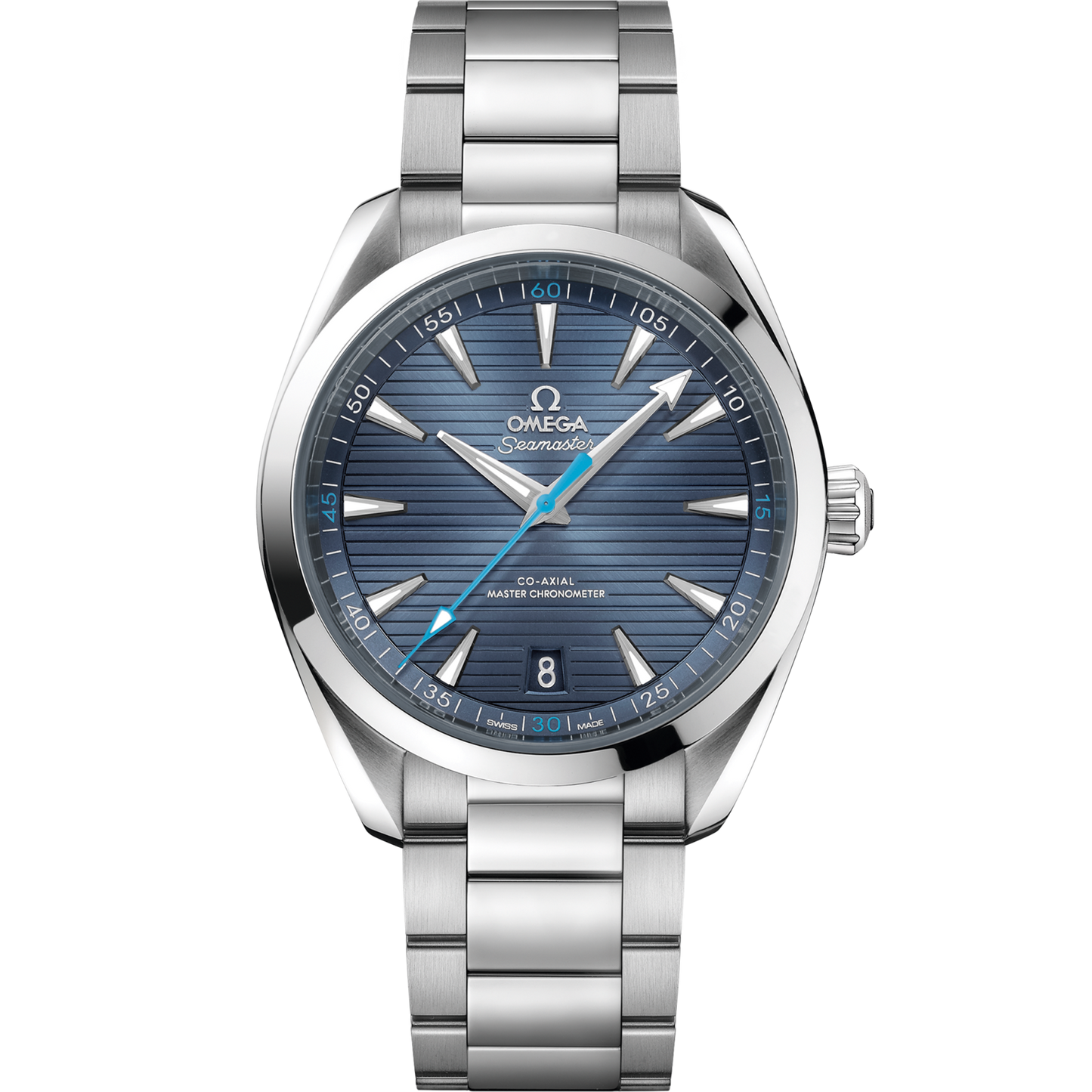 OMEGA Seamaster Aqua Terra 41 mm Blue Dial Stainless Steel Bracelet 220.10.41.21.03.002