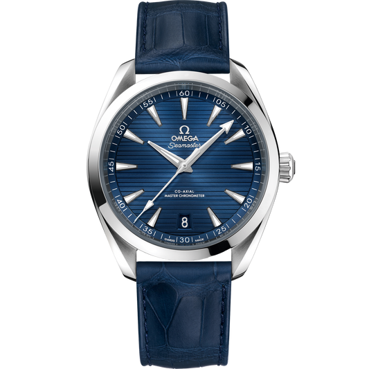 OMEGA Seamaster Aqua Terra 41 mm Blue Dial Stainless Steel Strap 220.13.41.21.03.003
