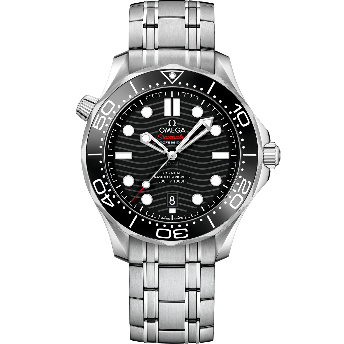 Omega Seamaster Diver 300M 42 mm Black Dial Stainless Steel Bracelet 210.30.42.20.01.001