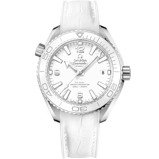 Omega Seamaster Planet Ocean 600M 39.5 mm White Dial Stainless Steel Strap 215.33.40.20.04.001