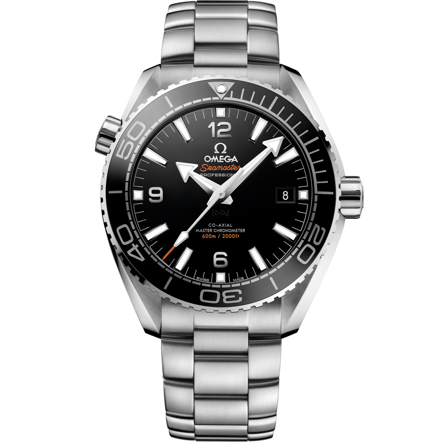 Omega Seamaster Planet Ocean 600M 43.5 mm Black Dial Stainless Steel Bracelet 215.30.44.21.01.001