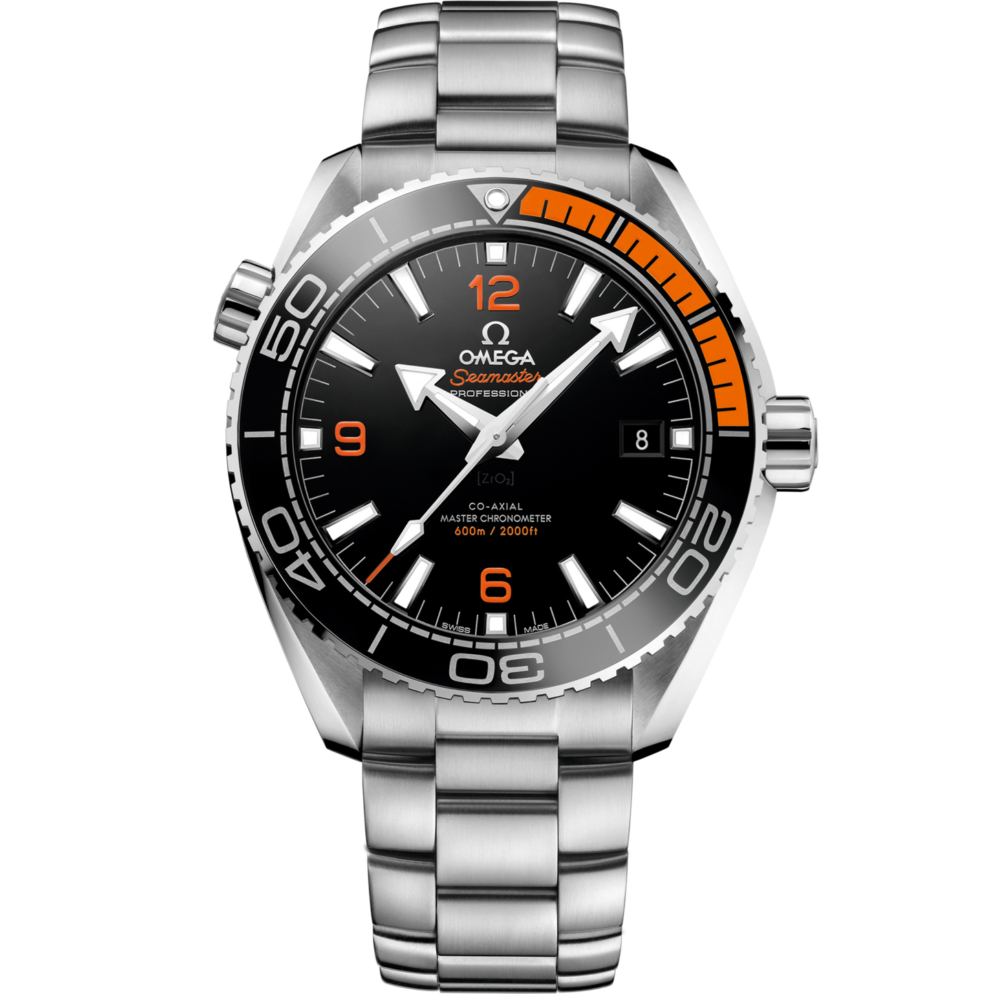 Omega Seamaster Planet Ocean 600M 43.5 mm Black Dial Stainless Steel Bracelet 215.30.44.21.01.002