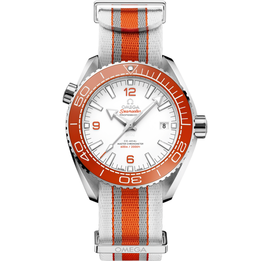Omega Seamaster Planet Ocean 600M 43.5 mm White Dial Stainless Steel Strap 215.32.44.21.04.001