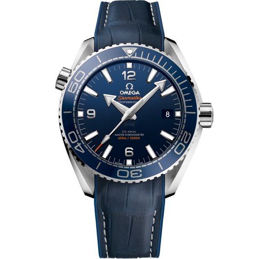 Omega Seamaster Planet Ocean 600M 43.5 mm Blue Dial Stainless Steel Strap 215.33.44.21.03.001