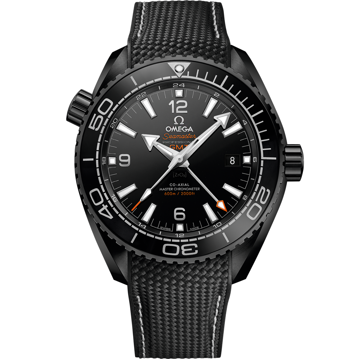 Omega Seamaster Planet Ocean 600M 45.5 mm Black Dial Black ceramic Strap 215.92.46.22.01.001