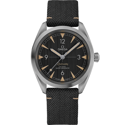 Omega Seamaster Railmaster 40 mm Black Dial Stainless Steel Strap 220.12.40.20.01.001