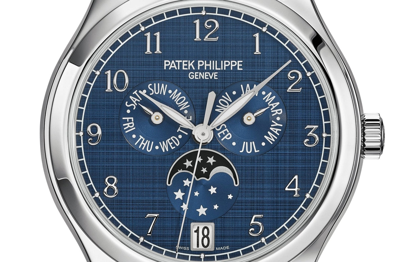 Patek Philippe Annual Calendar Moon Phase Complications (Ref# 4947/1A-001)