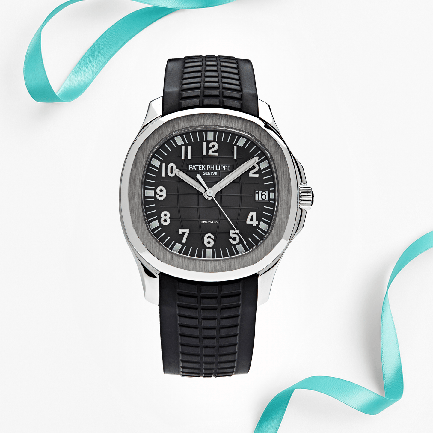 Patek Philippe Aquanaut 5167A-001 'Tiffany & Co.' Stainless Steel Black Dial