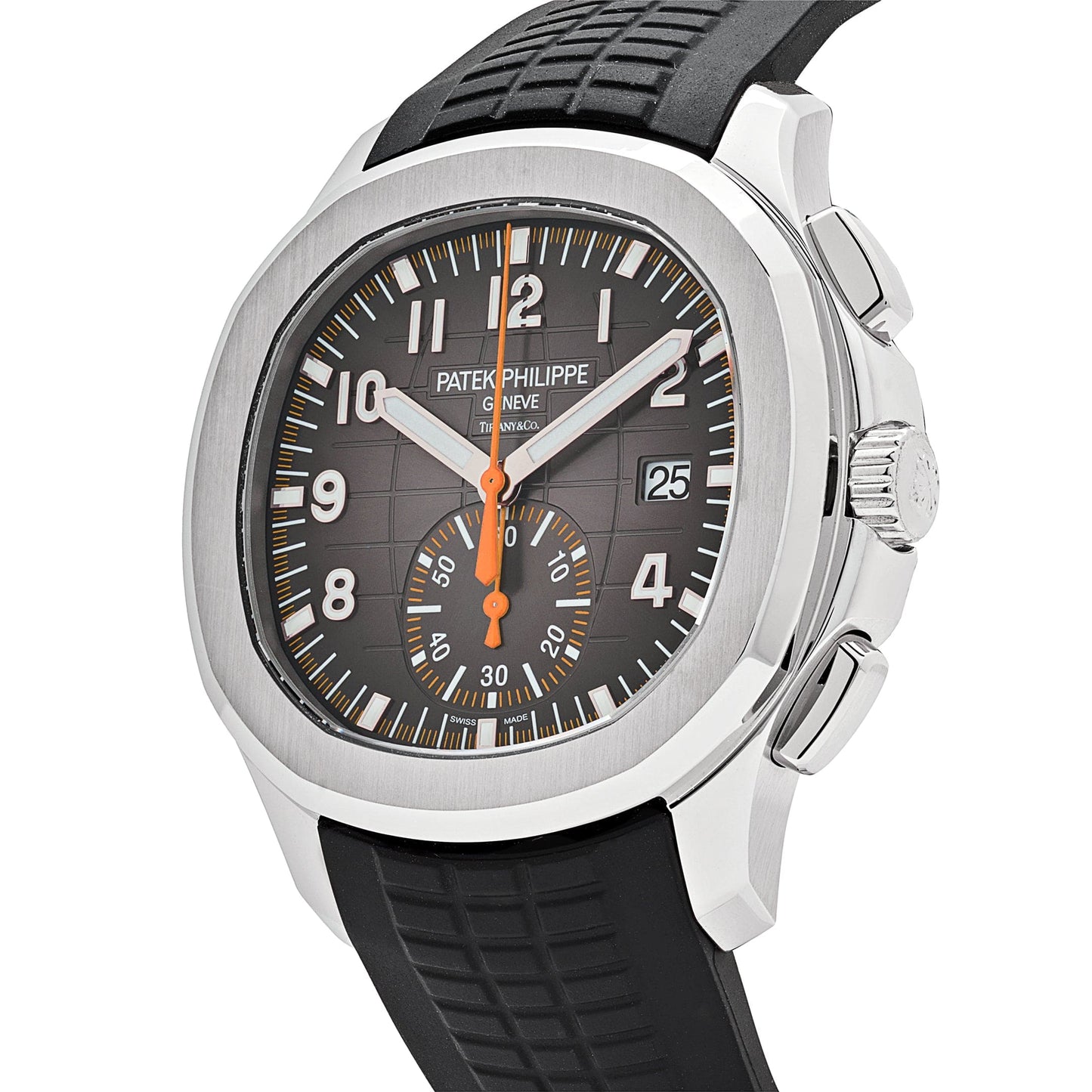 Patek Philippe Aquanaut Chronograph 5968A-001 'Tiffany & Co.' Stainless Steel Black Dial
