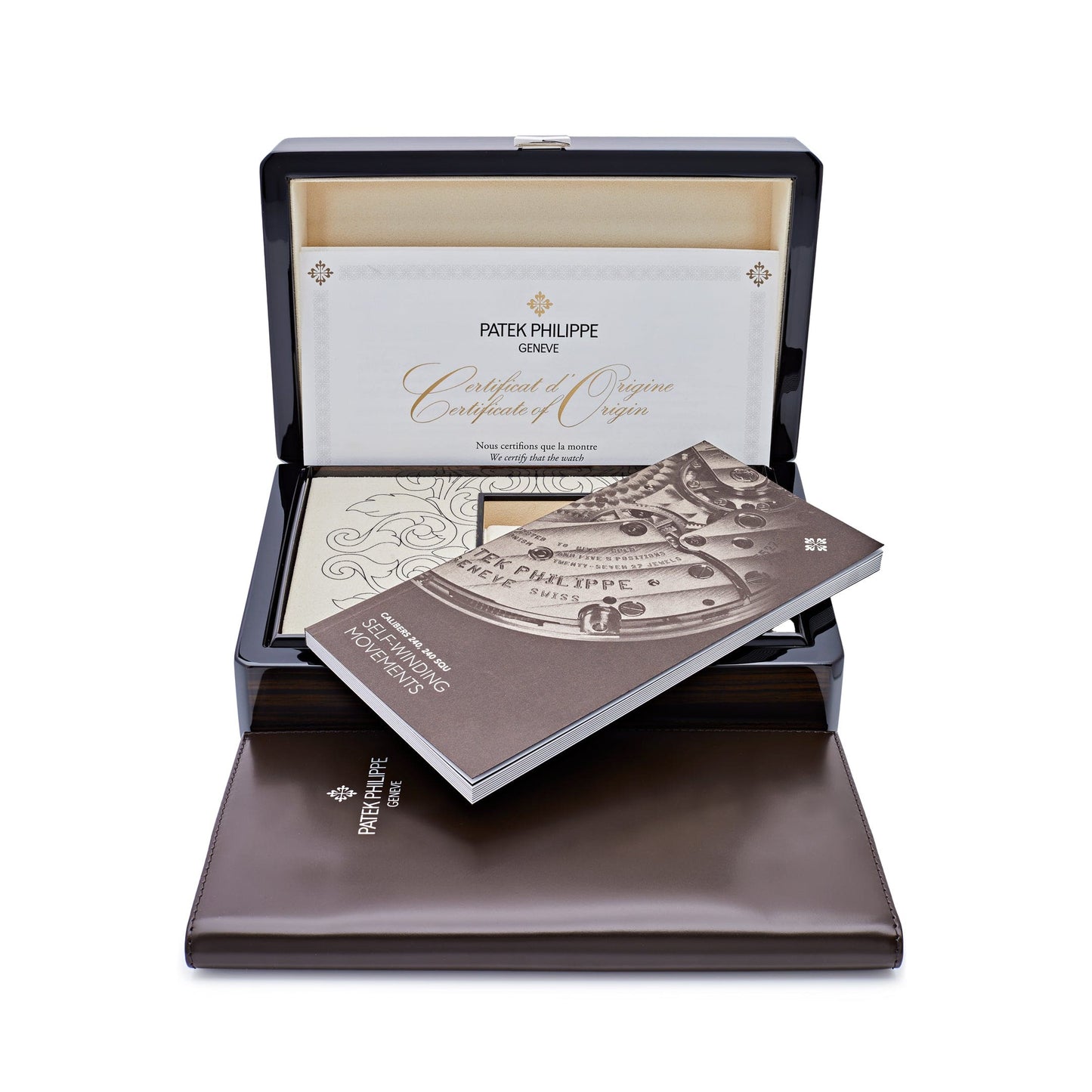 Patek Philippe Calatrava 5088/100P-001 Platinum Engraved Black Dial