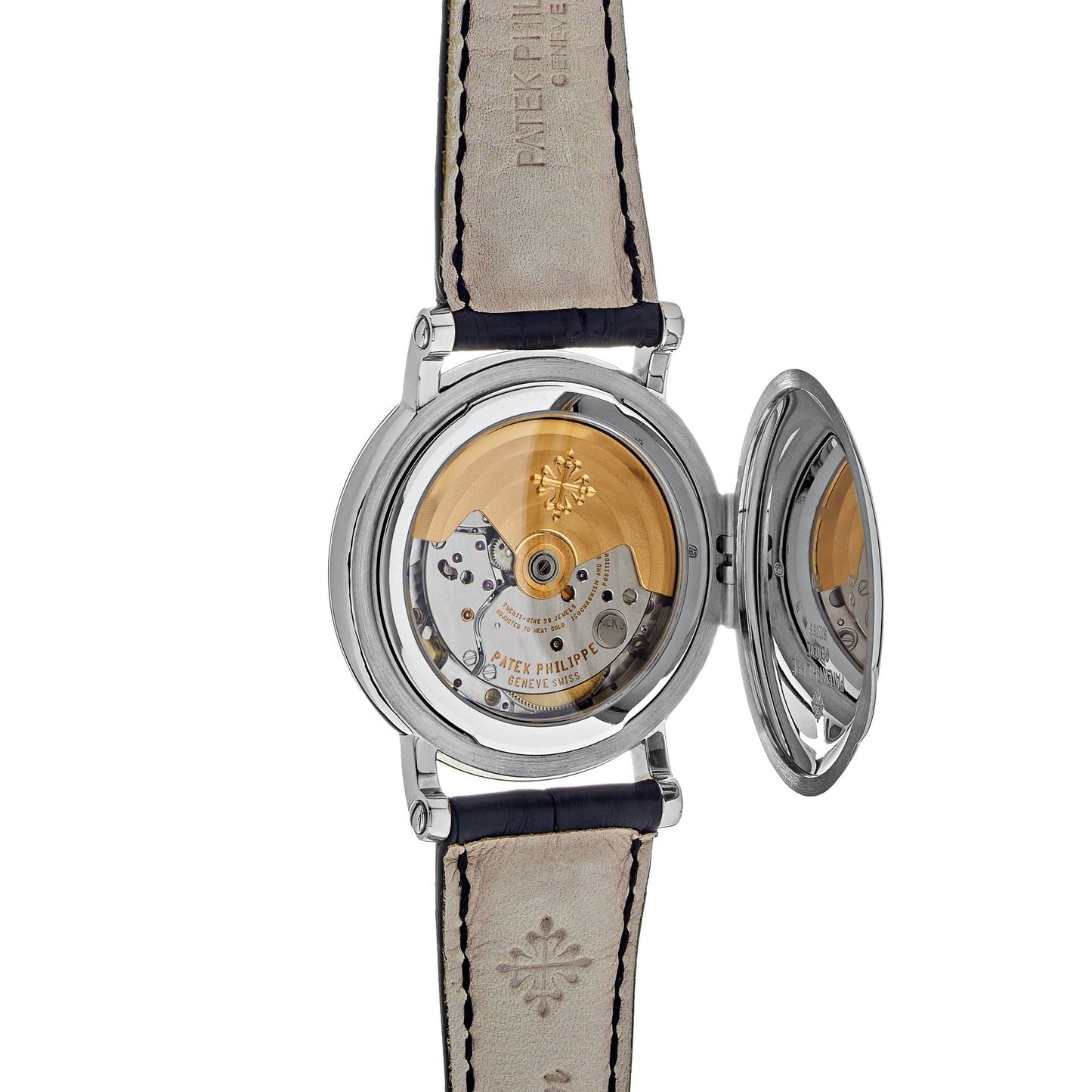 Patek Philippe Calatrava 5153G-001 Date White Gold Black Dial