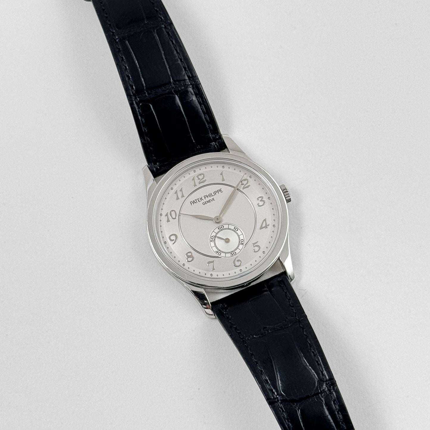 Patek Philippe Calatrava 5196P-001 Platinum Silver Dial