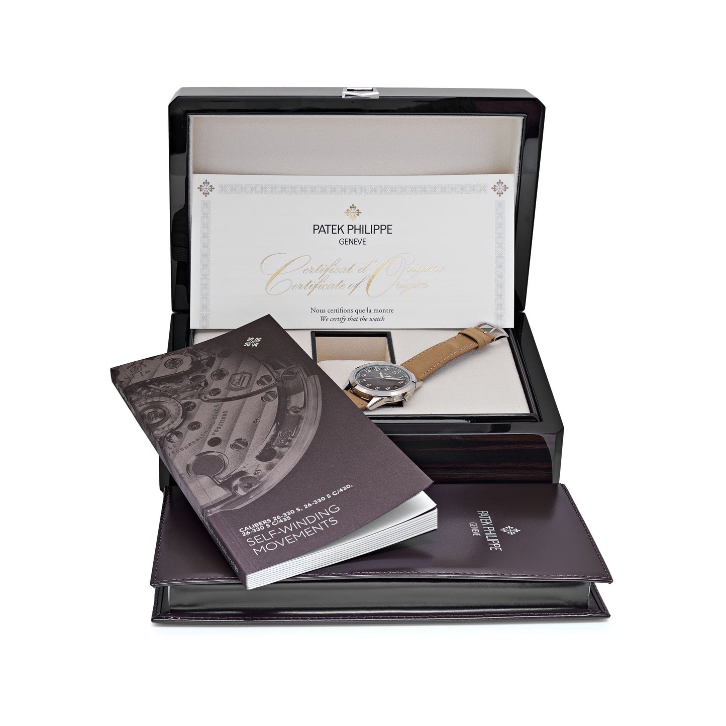 Patek Philippe Calatrava 5226G-001 White Gold Charcoal Dial Date (2025)