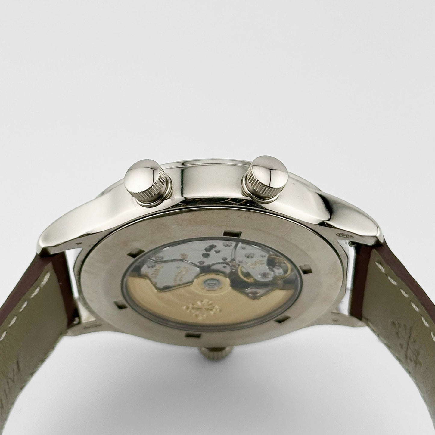 Patek Philippe Calatrava 5524G-001 'Pilot' Travel Time White Gold Blue Dial