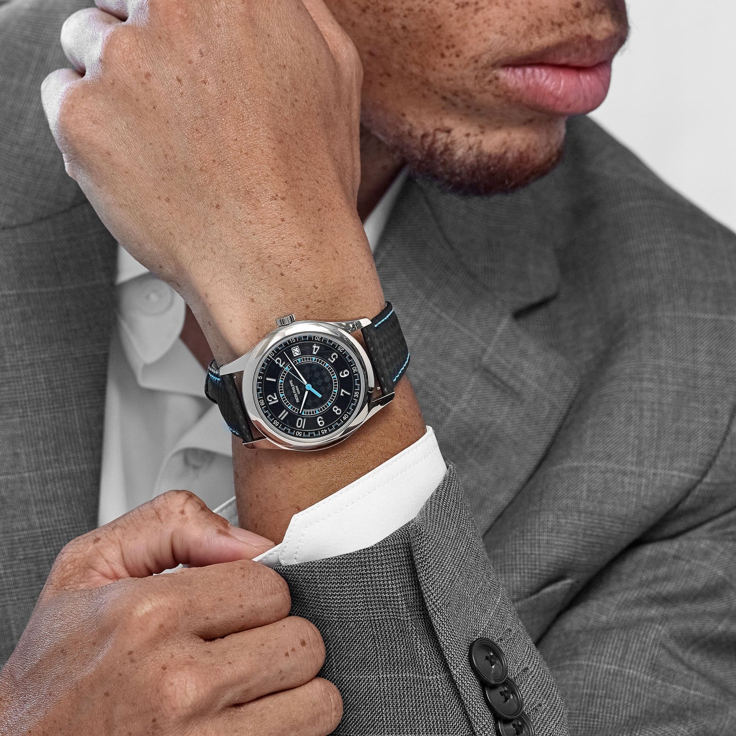 Patek Philippe Calatrava 6007G-011 White Gold Blue Accents (2025)