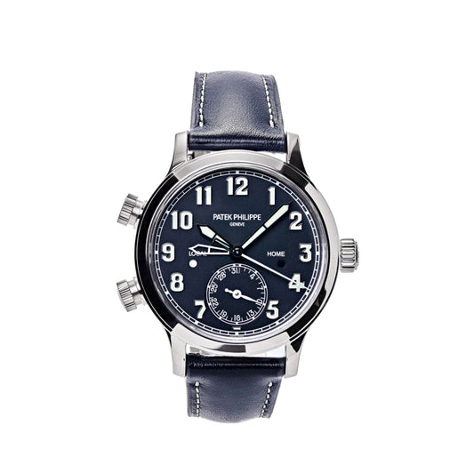 Patek Philippe Calatrava 7234G-001 'Pilot' Travel Time White Gold