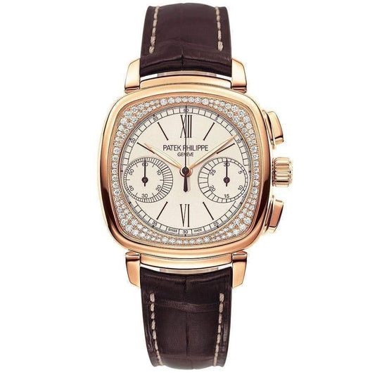Patek Philippe Chronograph Complication 39mm 7071R White Cream Dial