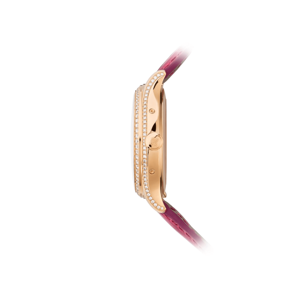 Patek Philippe Complications 4947R-001 Annual Calendar Moon Phases Rose Gold Diamond Bezel White Dial