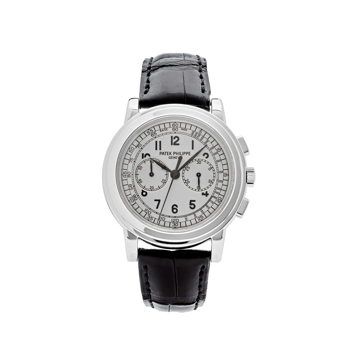 Patek Philippe Complications 5070G-001 Annual Calendar Chronograph White Gold Silver Dial (2003)