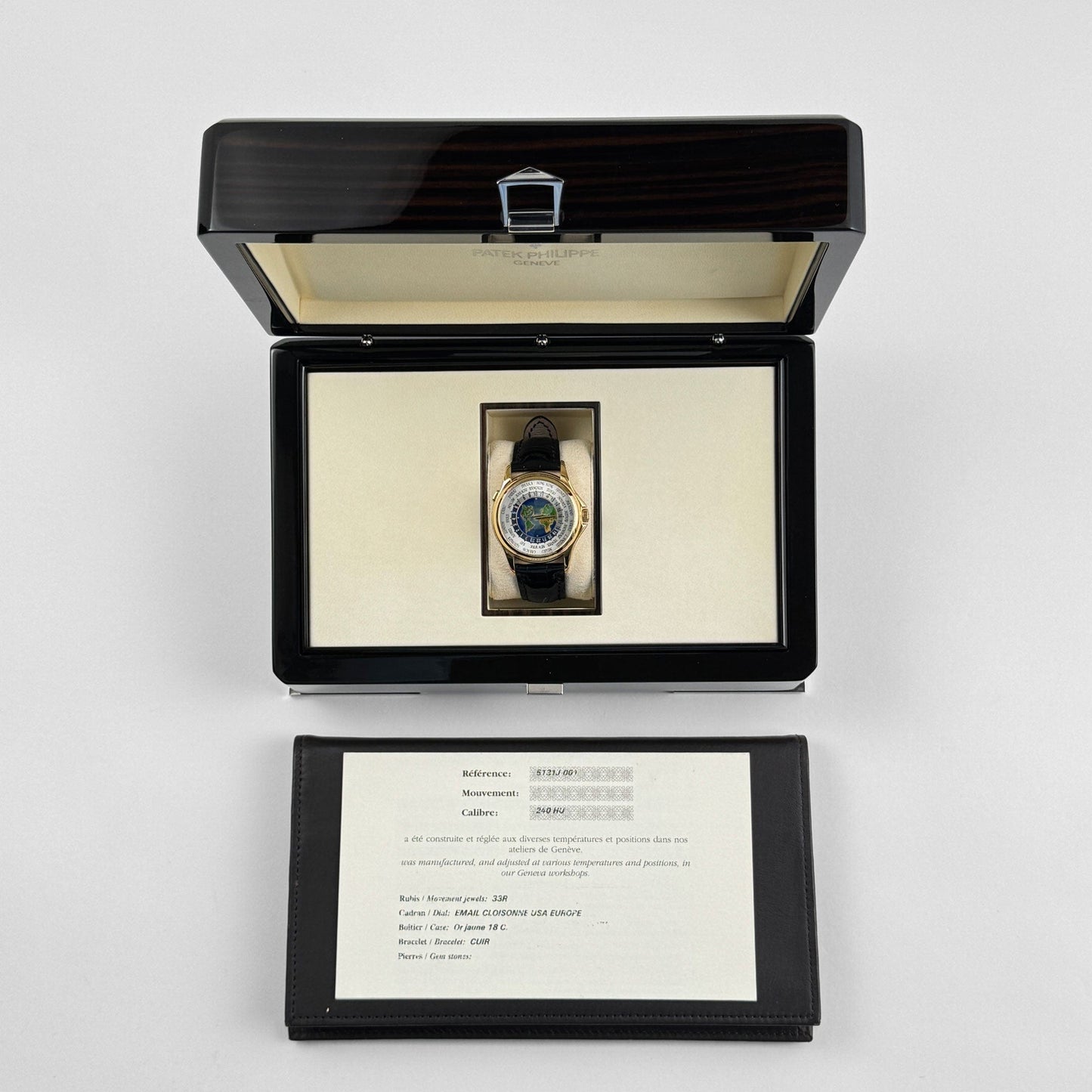 Patek Philippe Complications 5131J-001 World Time Yellow Gold (2010)