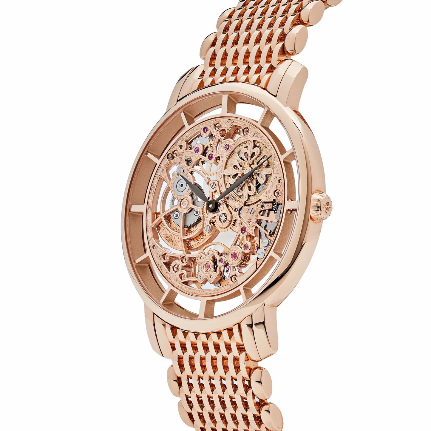 Patek Philippe Calatrava Complications 5180/1R-001 Rose Gold Skeleton Dial (2024)