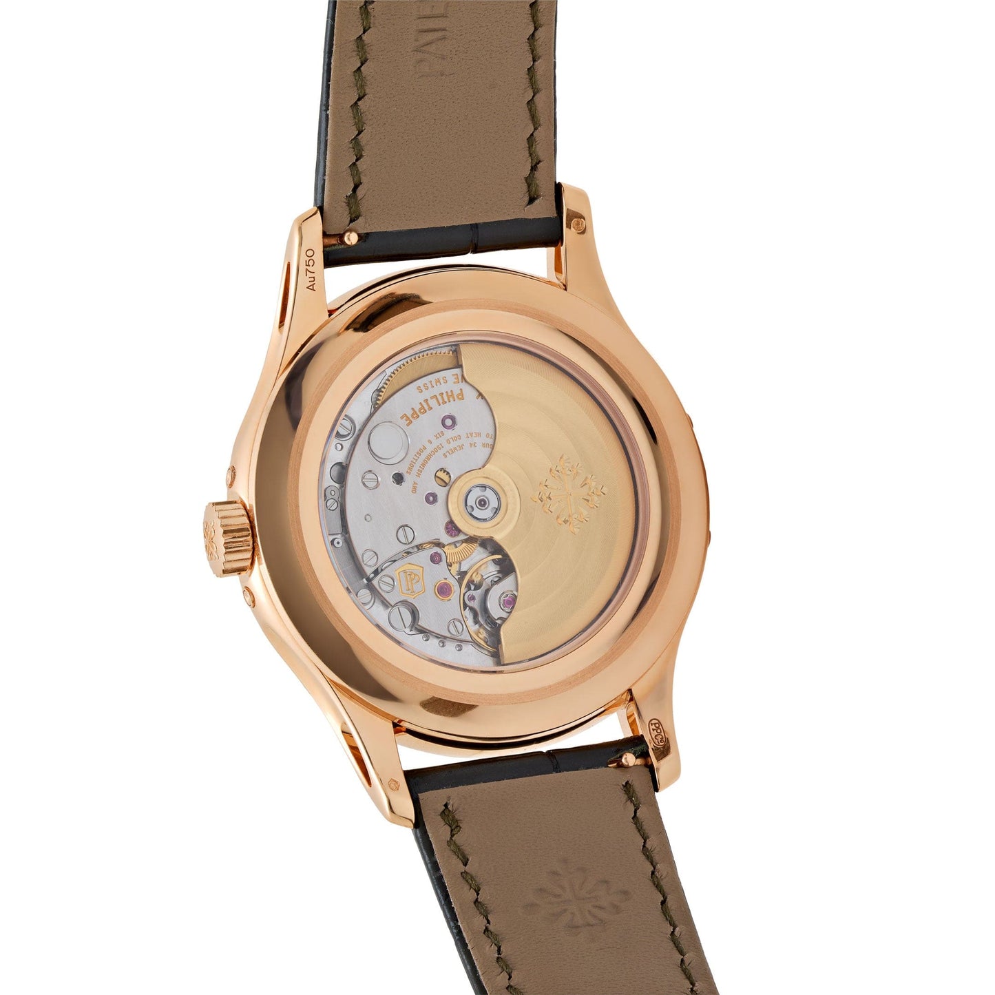 Patek Philippe Complications 5205R-011 Annual Calendar Moon Phases Rose Gold Green Dial (2025)