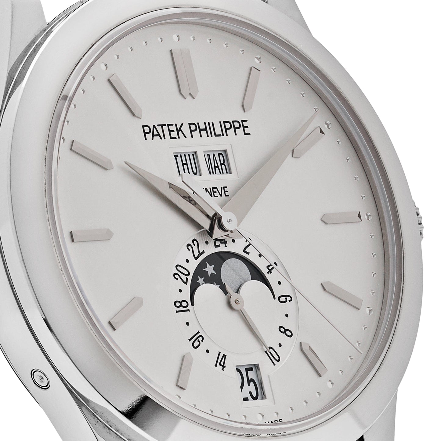 Patek Philippe Complications 5396G-011 Annual Calendar Moon Phases White Gold (2019)