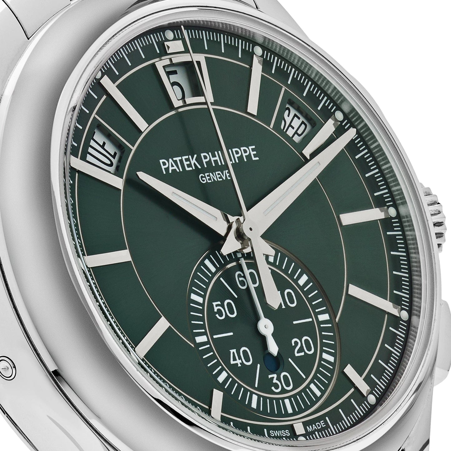 Patek Philippe Complications 5905/1A-001 Annual Calendar Flyback Chronograph Green Dial