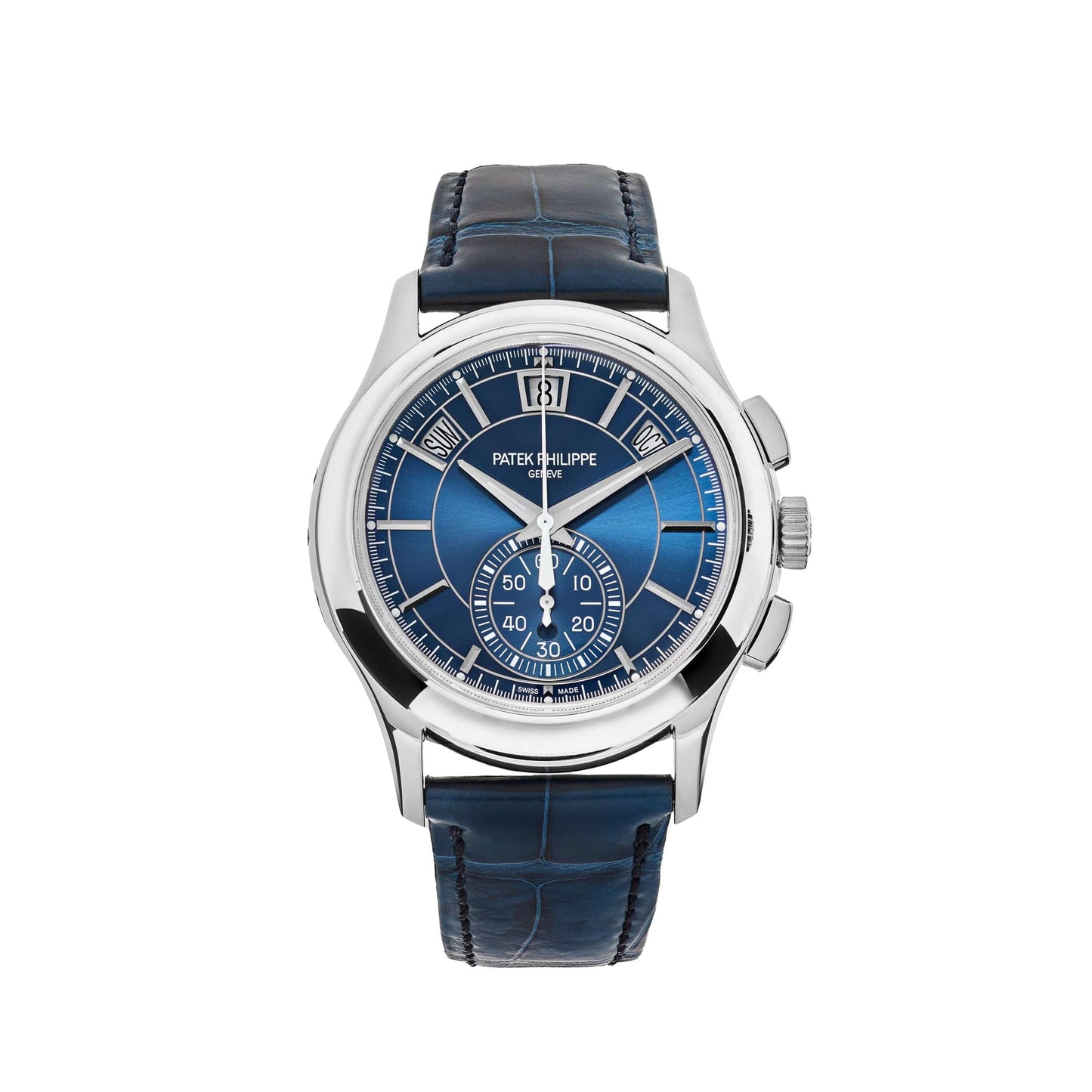 Patek Philippe Complications 5905P-001 Platinum Blue Dial Annual Calendar (2019)
