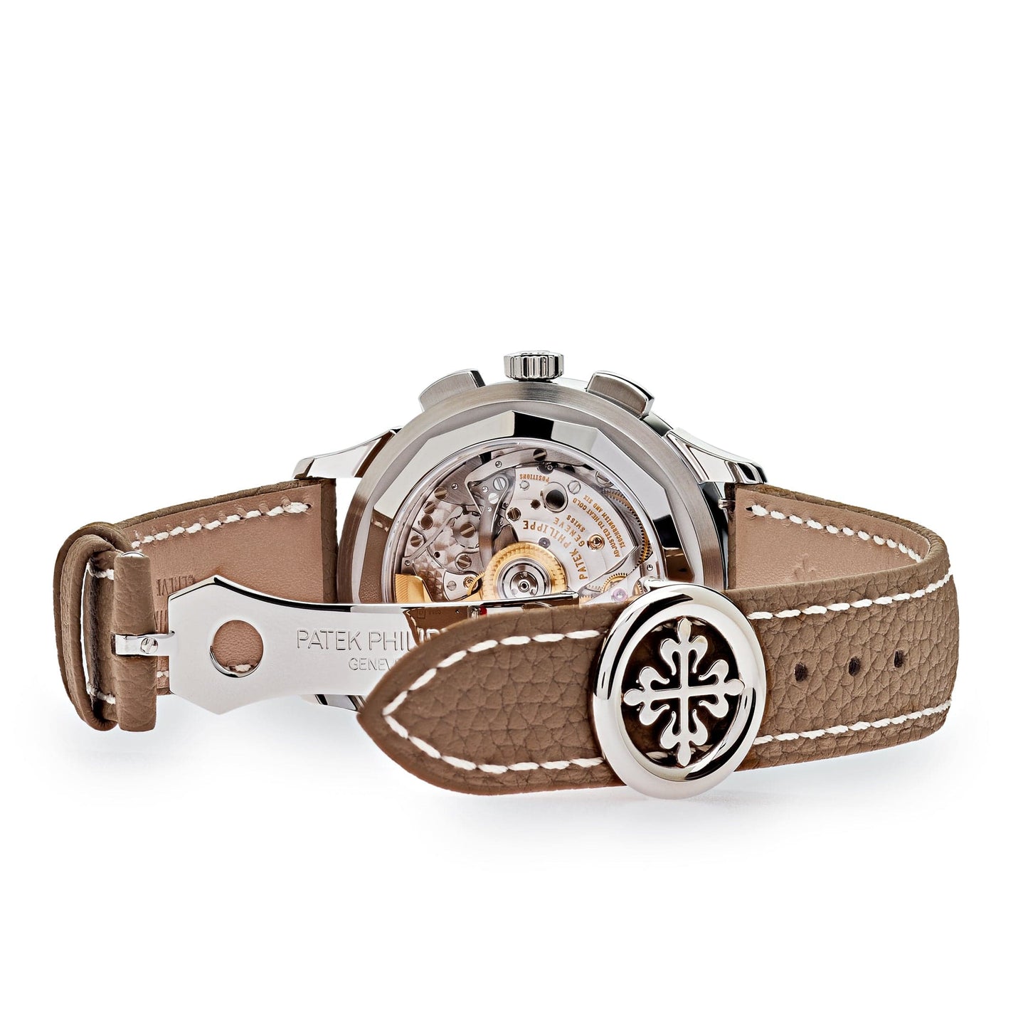 Patek Philippe Complications 5935A-001 World Time Chronograph Steel Opaline Carbon Motif Dial