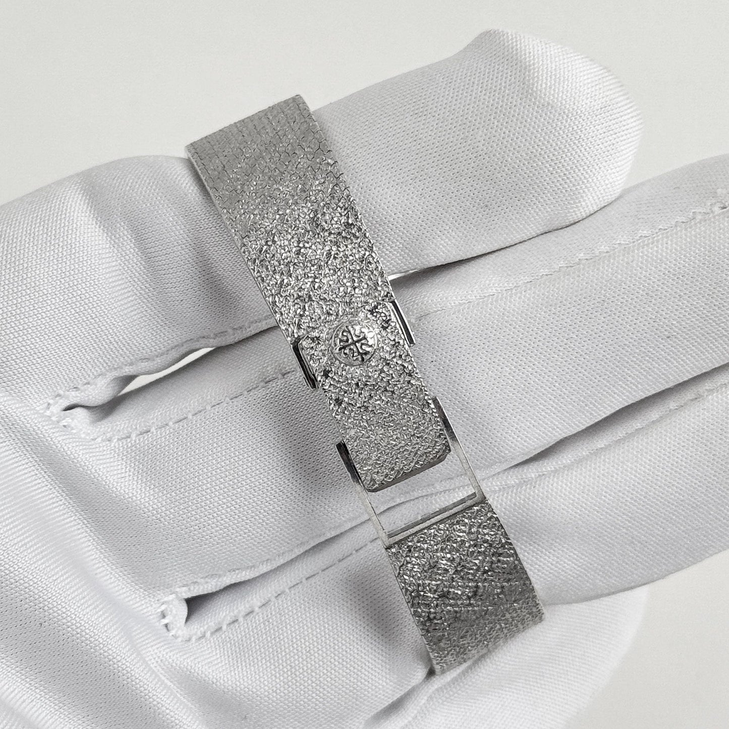 Patek Philippe Ellipse 4177 White Gold Blue Dial Diamond Bezel