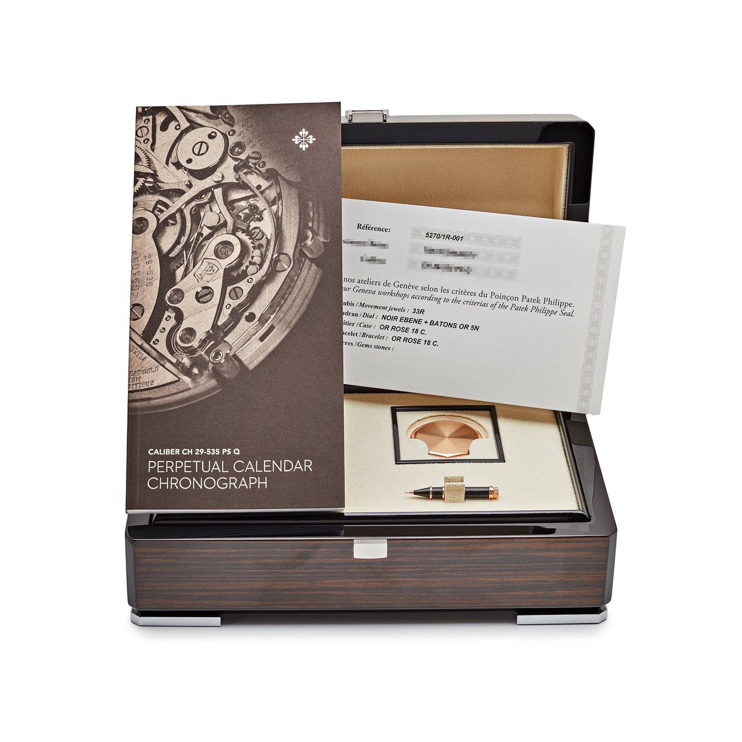 Patek Philippe Grand Complications 5270/1R-001 Chronograph Perpetual Calendar Rose Gold Black Dial (2025)