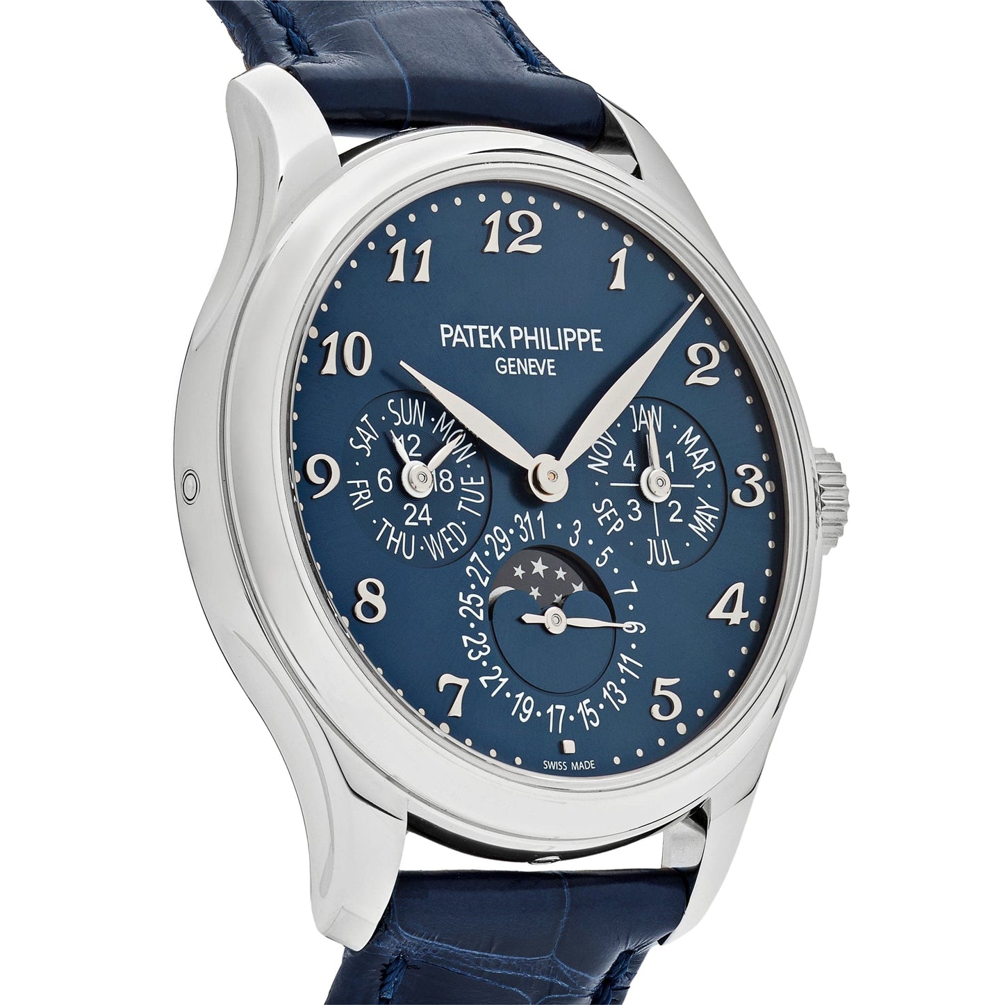 Patek Philippe Grand Complications 5327G-001 Perpetual Calendar White Gold Blue Dial (2023)