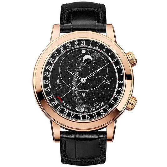 Patek Philippe Grand Complications Celestial Moon Age 44mm 6102R Black Dial