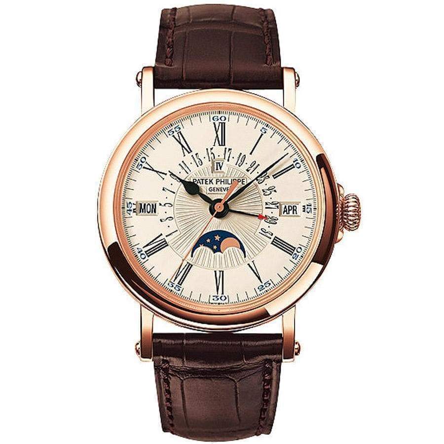 Patek Philippe Grand Complications Perpetual Calendar Moon Phase 38mm 5159R White Dial