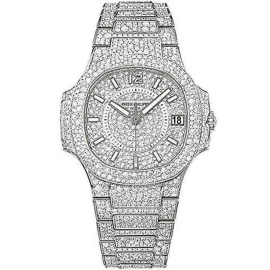 Patek Philippe Nautilus 33mm 7021/1G Diamond Dial