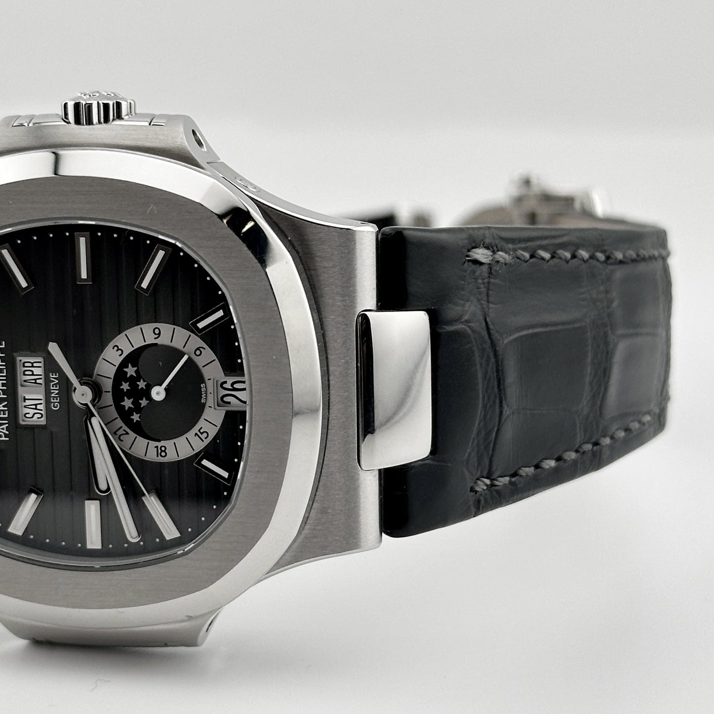 Patek Philippe Nautilus 5726A-001 Annual Calendar Moon Phases (2024)