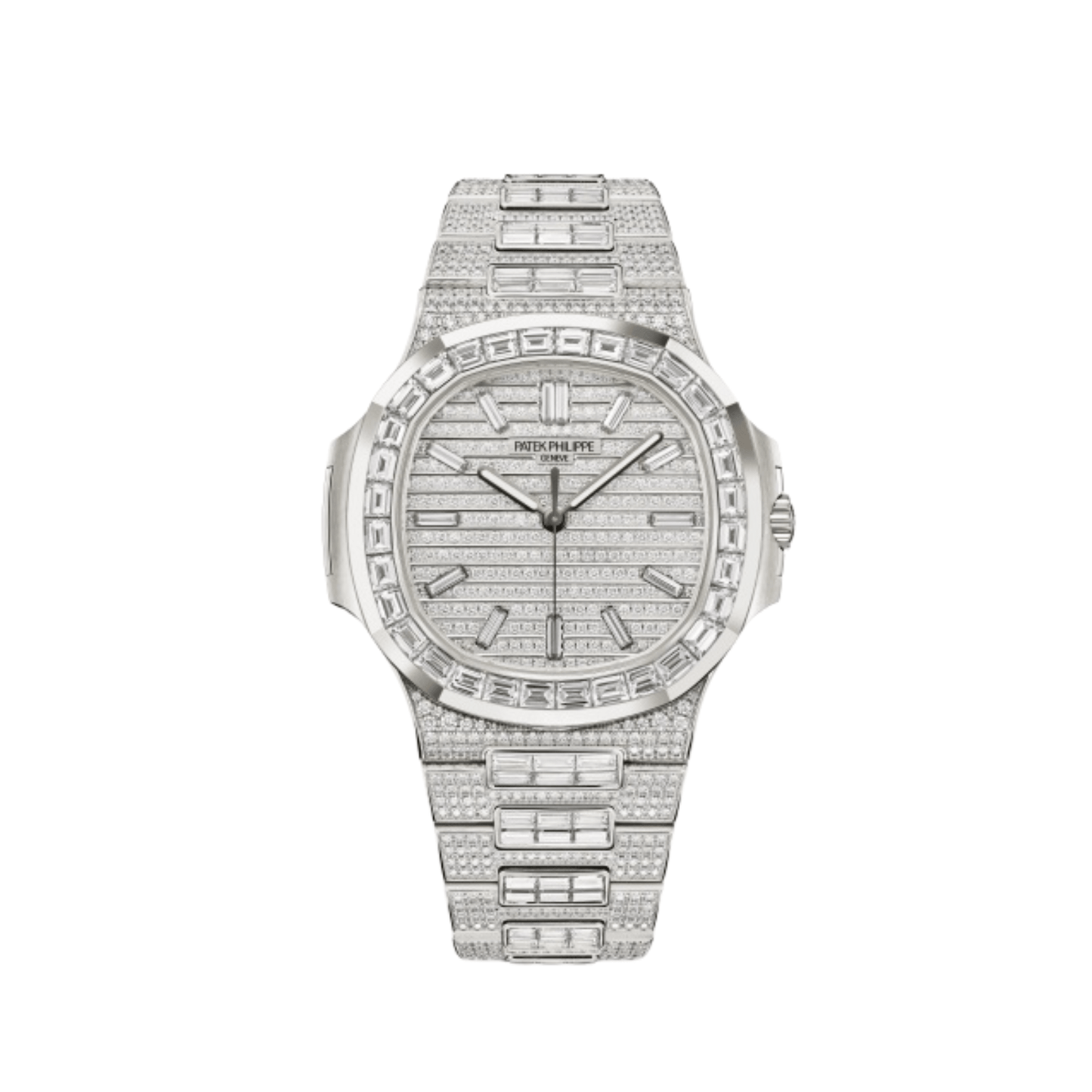 Patek Philippe Nautilus 5811/1460G-001 White Gold Full Diamond (2025)