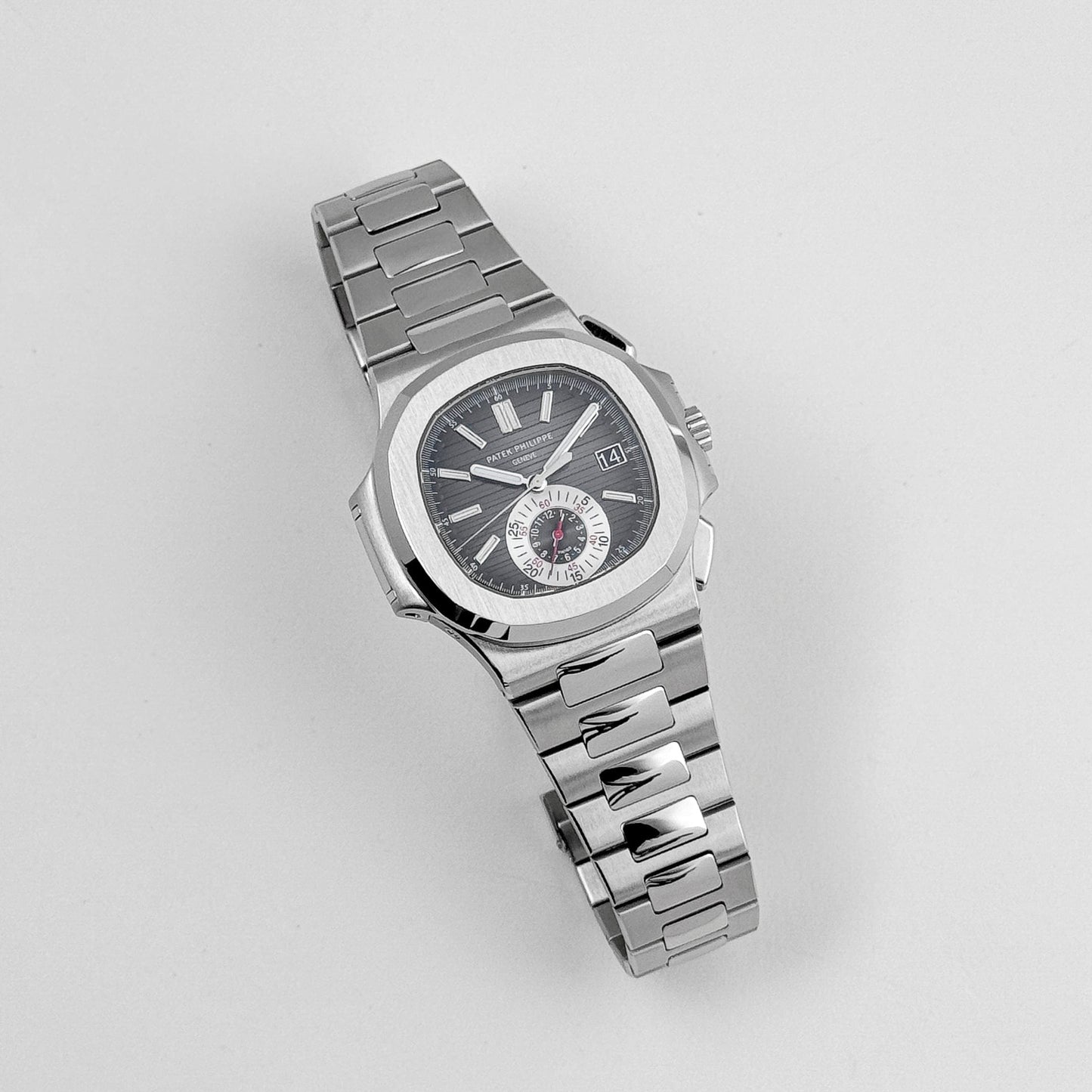 Patek Philippe Nautilus 5980/1A-014 Chronograph Stainless Steel Grey Dial (2013)
