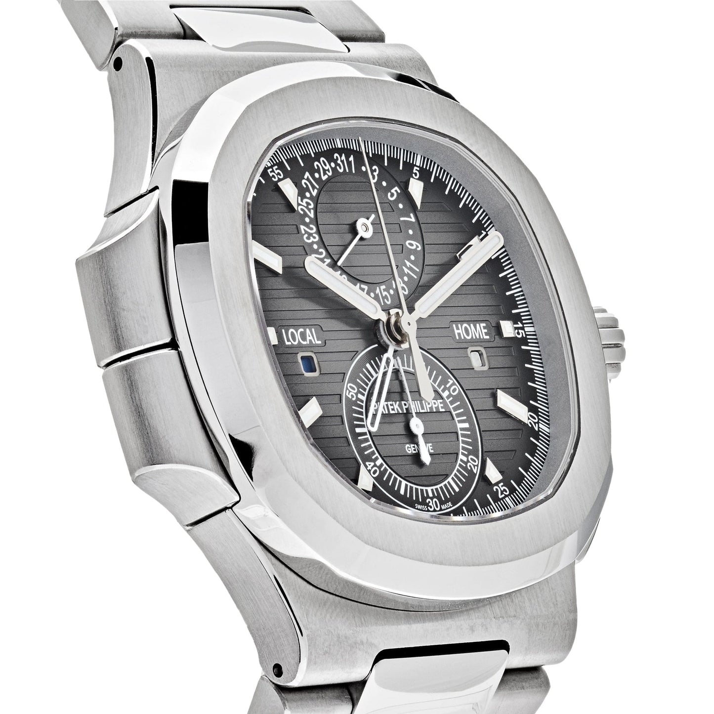 Patek Philippe Nautilus 5990/1A-001 'Travel Time' Chronograph Stainless Steel (2020)